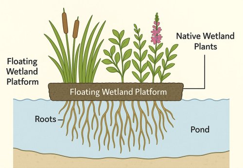 Floating Wetlands, A Versatile Tool for Cleaner Water and Healthier Urban Ecosystems